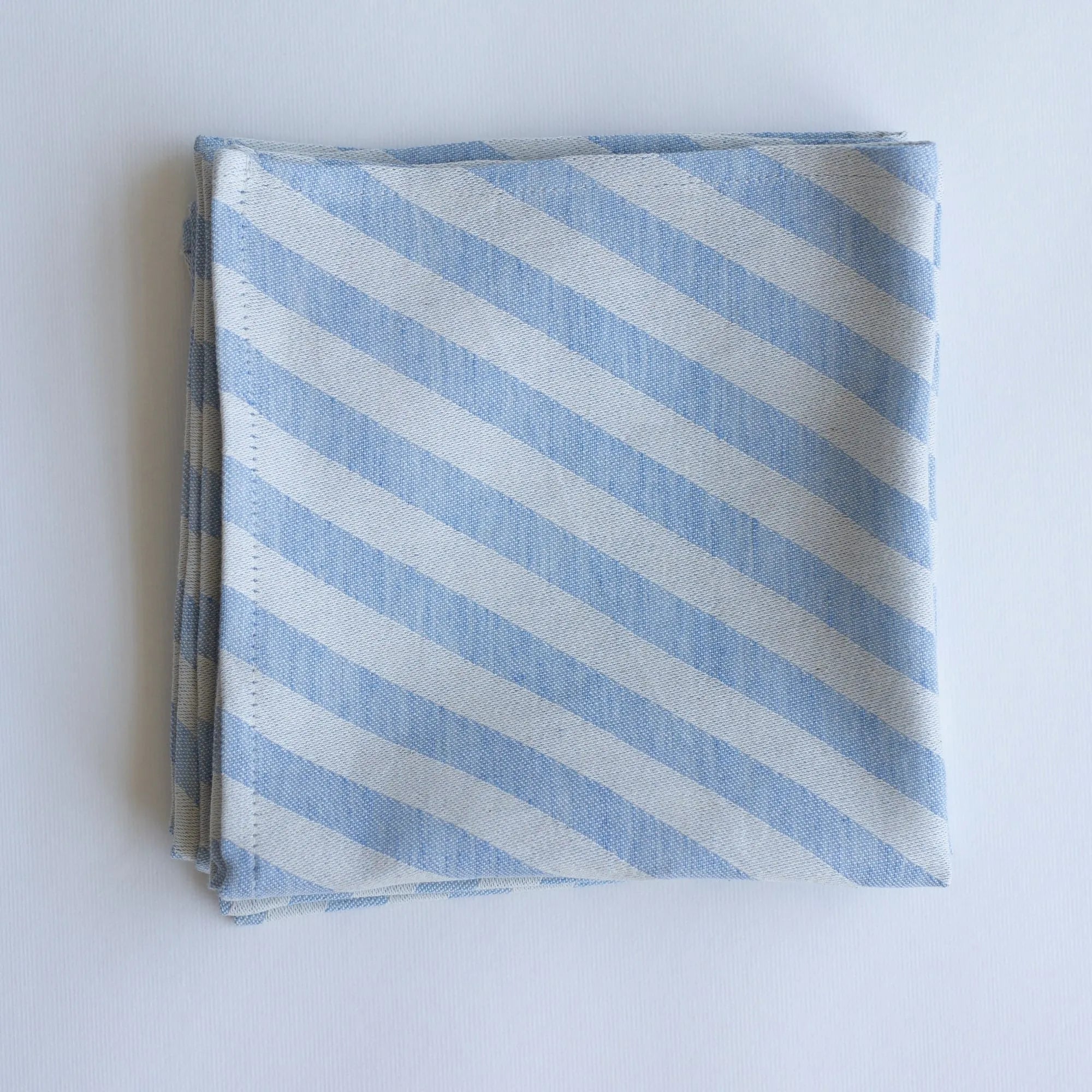 Serviette diagonaler Streifen